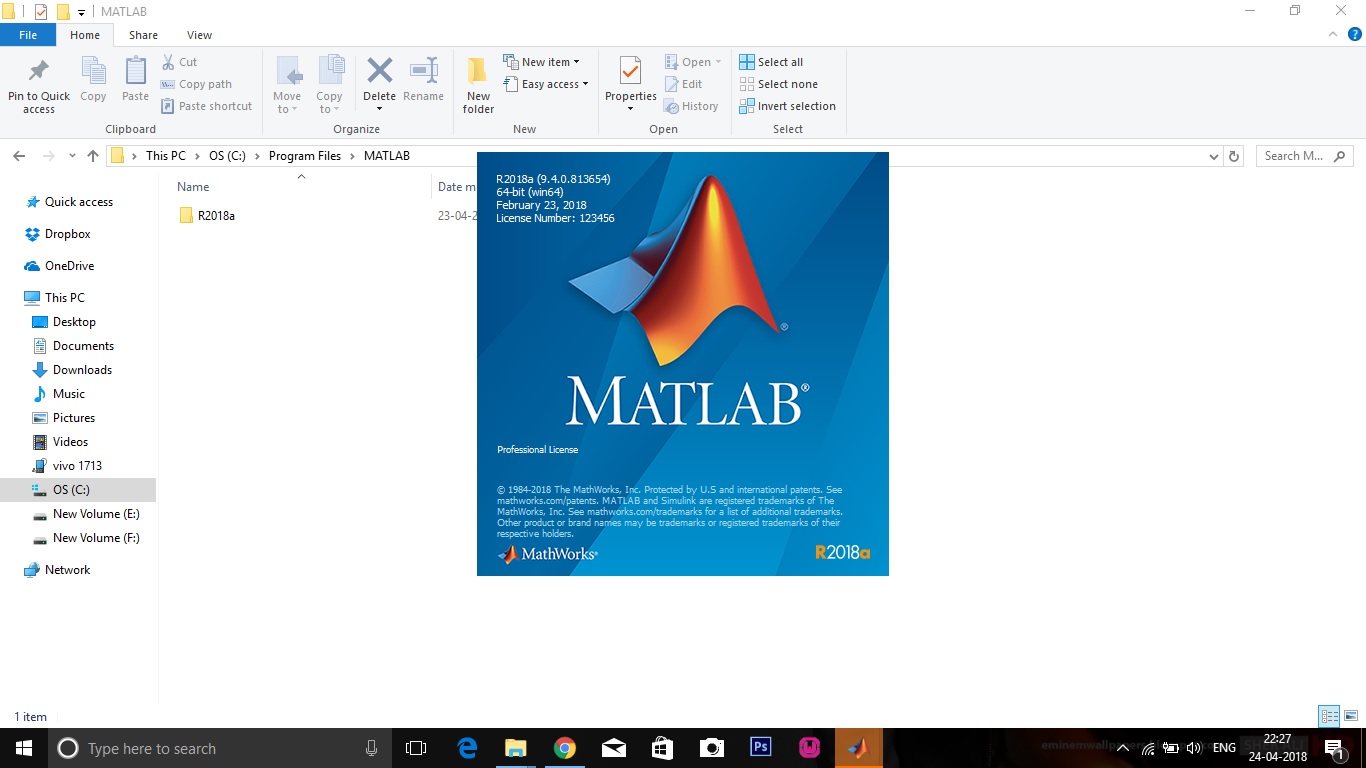 set matlab license server 2015a